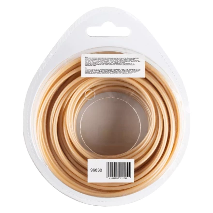 Леска для триммера армированная алюминием круглая, 2,4мм х 15м, блистер ALUFLEX Denzel 96830 купить в Нижневартовске