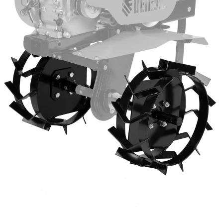 Грунтозацепы Denzel 380/160 мм, посадка круг 30 мм, комплект 2 шт 59917 купить в Нижневартовске