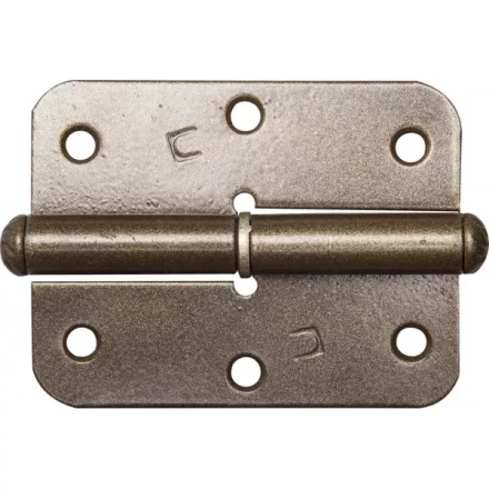 Петля накладная стальная "ПН-85", цвет бронзовый металлик, правая, 85мм 37645-85R купить в Нижневартовске