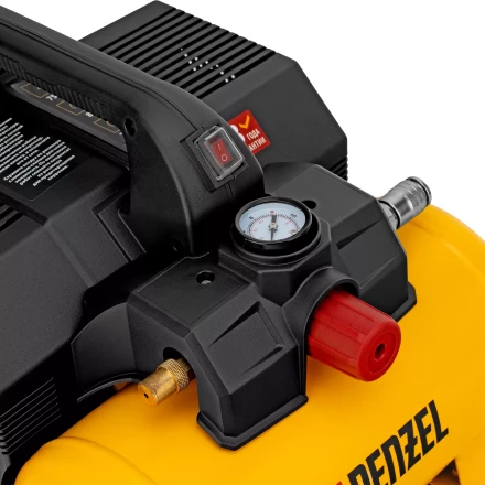 Компрессор Denzel DLS750/6 58019 безмасляный малошумный 750 Вт, 140 л/мин,ресивер 6 л купить в Нижневартовске