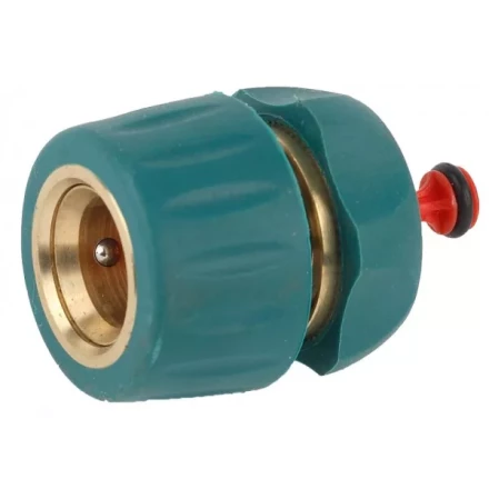 Соединитель RACO "Profi-Plus" (шланг-насадка), латунный с покрытием TPR, с автостопом, 1/2" 4244-55105B купить в Нижневартовске