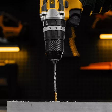 Сверло спиральное по металлу 4,2 х 119 мм, Р6М5, Golden Tip, удлиненное Denzel 718251 купить в Нижневартовске