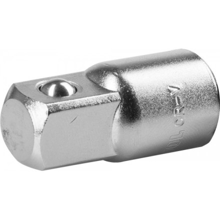Адаптер KRAFTOOL &quot;INDUSTRIE QUALITAT&quot; увеличивающий для торцовых головок, 1/4&quot;Fx 3/8&quot;M 27840_z01 купить в Нижневартовске