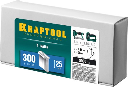 Гвозди тип 18GA (47 / 300 / F) 5000 шт 31785-25 купить в Нижневартовске