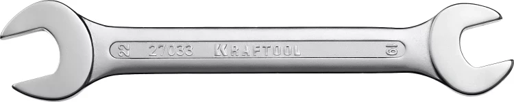 Ключи гаечные рожковые KRAFTOOL EXPERT, Cr-V, DIN 3110 27033-19-22 купить в Нижневартовске