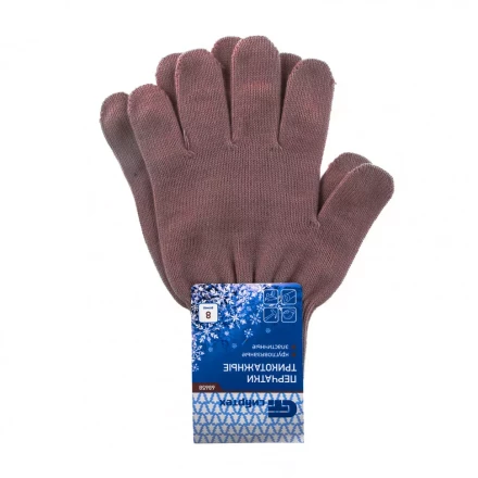 Перчатки трикотажные акрил коралл оверлок Россия Сибртех 68658 купить в Нижневартовске