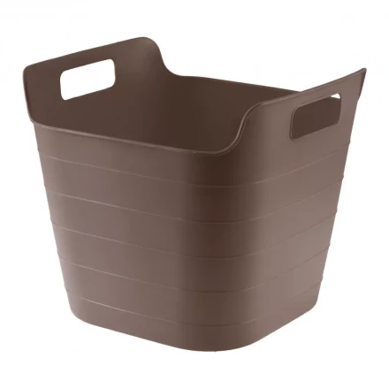 Ведро гибкое сверхпрочное 26 л коричневое Сибртех 67509 купить в Нижневартовске
