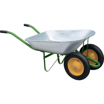 Тачка садовая 2-х колесная грузоподъемность 170 кг объем 78 л Palisad 689225 купить в Нижневартовске