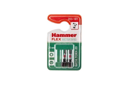 Бита HAMMER T20 25мм купить в Нижневартовске