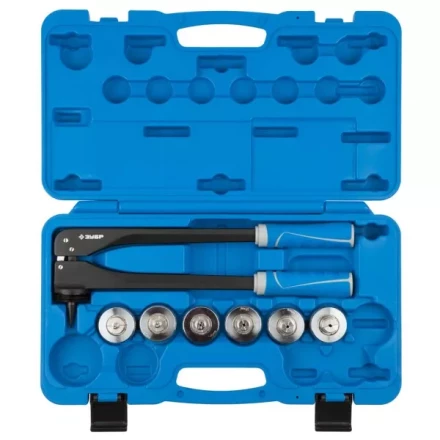 Расширитель-калибратор "ЗУБР" "ЭКСПЕРТ" для муфт под пайку труб из цв металлов d 10, 12, 15, 18, 20, 22 мм, в боксе 23655-H7 купить в Нижневартовске