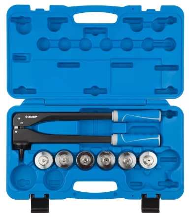 Расширитель-калибратор "ЗУБР" "ЭКСПЕРТ" для муфт под пайку труб из цв металлов d 10, 12, 15, 18, 20, 22 мм, в боксе 23655-H7 купить в Нижневартовске