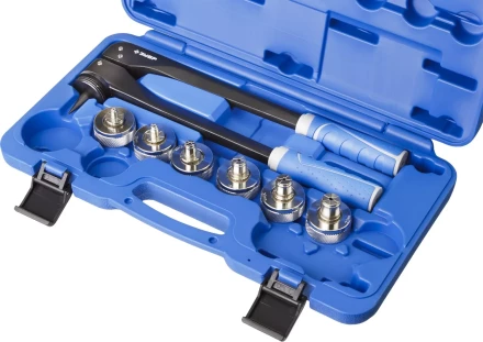 Расширитель-калибратор "ЗУБР" "ЭКСПЕРТ" для муфт под пайку труб из цв металлов d 10, 12, 15, 18, 20, 22 мм, в боксе 23655-H7 купить в Нижневартовске