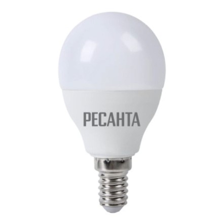 Лампа светодиодная РЕСАНТА LL-R-G45-7W-230-3K-E14 76/1/6 купить в Нижневартовске