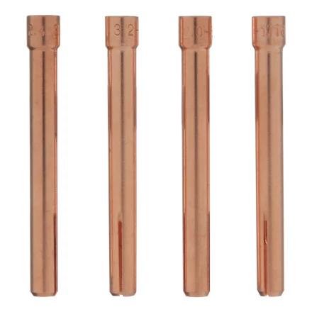 Набор цанг для электрода 1,6мм, 2,0мм, 2,4мм, 3,2 мм Denzel 93657 купить в Нижневартовске