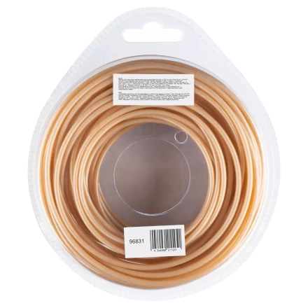 Леска для триммера армированная алюминием круглая, 2,7мм х 15м, блистер ALUFLEX Denzel 96831 купить в Нижневартовске