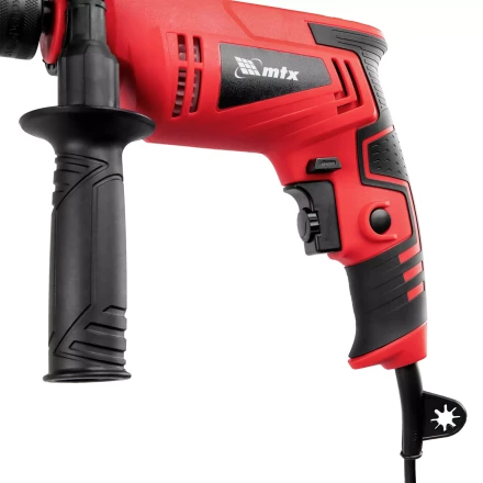 Дрель ударная MTX MID-600, 600 Вт, 0-3000 об/мин, 0-48000 уд/мин 26381 купить в Нижневартовске