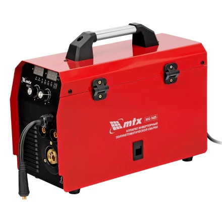 Аппарат инвертор. полуавтомат. cварки MTX MIG-160S 94301, 160A, ПВ 60%, катушка 5 кг купить в Нижневартовске