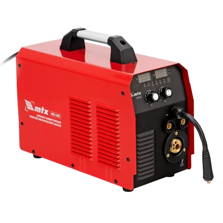 Аппарат инвертор. полуавтомат. cварки MTX MIG-160S 94301, 160A, ПВ 60%, катушка 5 кг купить в Нижневартовске