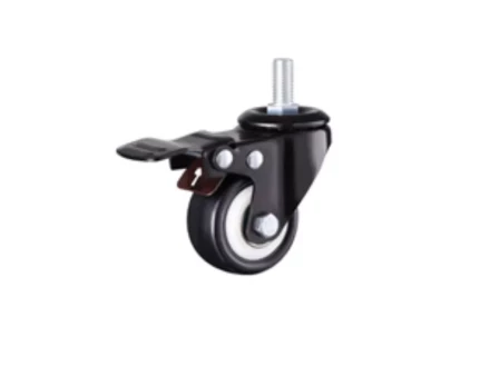 Колесо мебельное поворотное SCZTB 25 50 мм с болтом и тормозом 1027261 купить в Нижневартовске