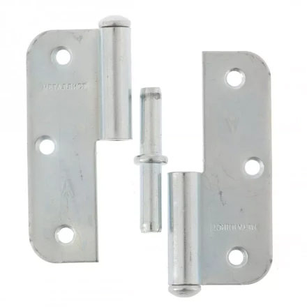 Петля накладная ПН1-85 левая цинк 4штуки Металлист Россия 91551 купить в Нижневартовске