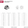 Гайка DIN 6923 с фланцем, M6, 14 шт, кл. пр. 8, оцинкованная, ЗУБР 303636-06 купить в Нижневартовске