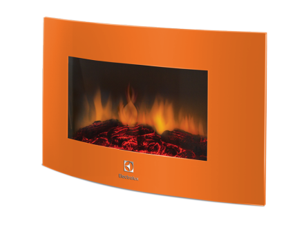 Электрокамин-камин электрический ELECTROLUX EFP/W 1200URLS Оранжевый купить в Нижневартовске