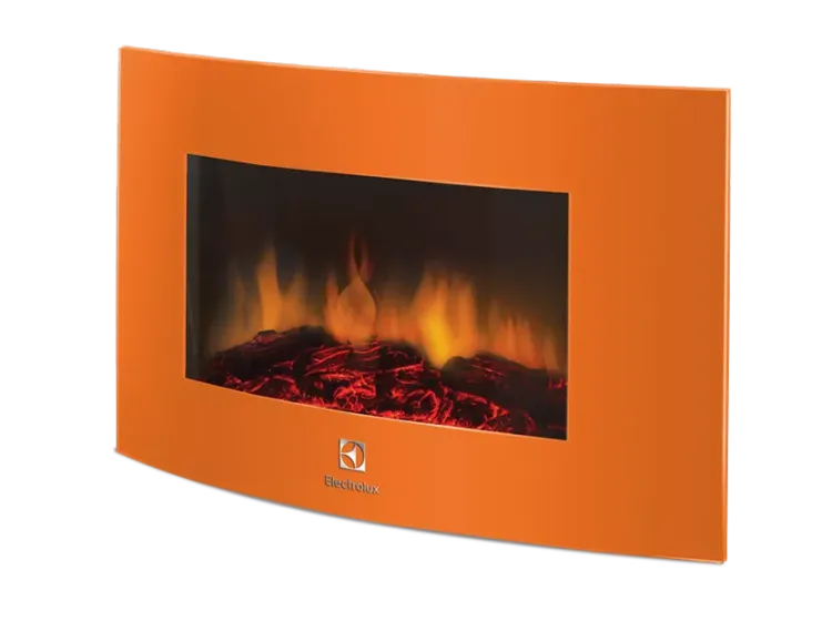 Электрокамин-камин электрический ELECTROLUX EFP/W 1200URLS Оранжевый купить в Нижневартовске