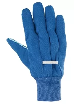 Перчатки рабочие х/б ткань с ПВХ точкой, манжет, XXL СИБРТЕХ 67766 купить в Нижневартовске