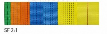 Лента текстильная для стяжных ремней SF2 р-н 5 тонн лента 50 мм купить в Нижневартовске