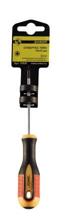 Отвертка Torx T6х75мм Энкор 19528 купить в Нижневартовске