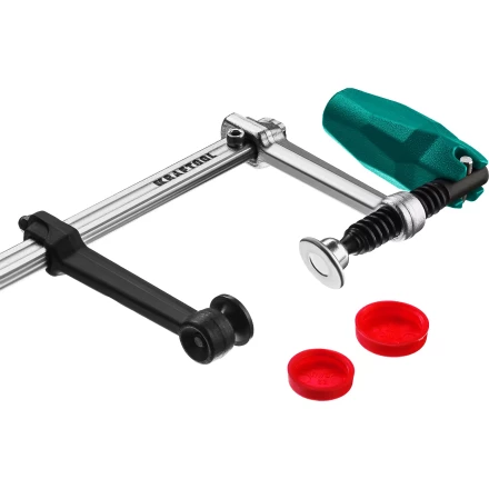 Струбцина KRAFTOOL UNIVERSAL тип F, переставные, подвижные губки 32018-080-400 купить в Нижневартовске