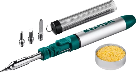 SolderGas 70B набор 8-в-1, газовый паяльник, горелка, фен, 30-70 Вт,  1300°С 55504-H8 купить в Нижневартовске