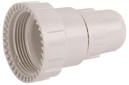 Переходник ЗУБР "ШиреФит" редукционный "накидная гайка - штуцер с гайкой", 32мм-16мм 51476-32-16 купить в Нижневартовске