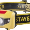 Фонарь STAYER "MASTER" налобный светодиодный, 1Вт(80Лм)+2LED, 4 режима, 3ААА 56568 купить в Нижневартовске
