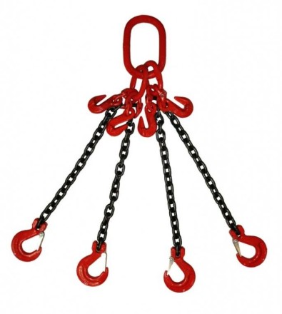 Строп цепной TOR 4СЦ г/п 26,5 т 2,0 м с укорачивающими крюками 1014044 купить в Нижневартовске