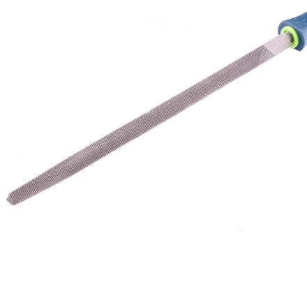 Напильник 250 мм трехгранный двухкомпонентная рукоятка №2 Сибртех 16030 купить в Нижневартовске