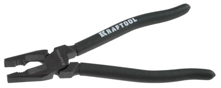 Плоскогубцы KRAFTOOL &quot;KarbMax&quot; комбинированные, с твердосплавными вставками, покрытие оксидированное с полировкой, 220мм 22018-1-22 купить в Нижневартовске