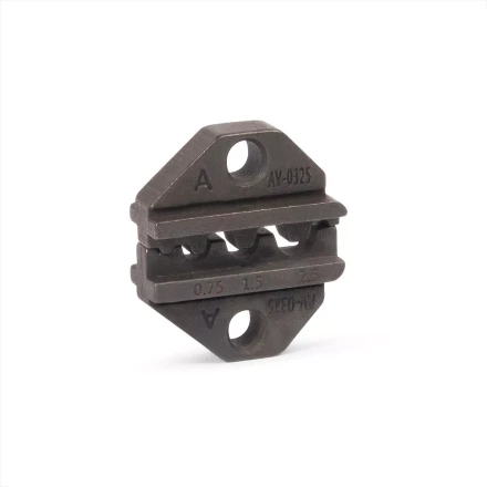 Пресс-клещи КВТ СТС+5 с 5 матрицами для опрессовки автоклемм, втулочных, изолированных и неизолированных наконечников (набор) (86875) купить в Нижневартовске