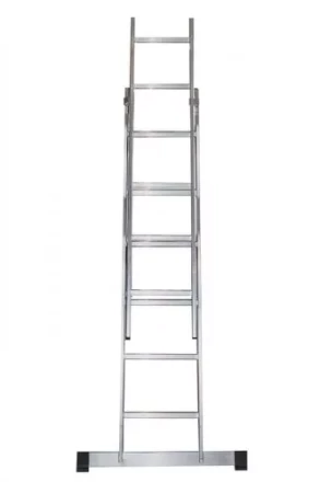 Лестница двухсекционная 2х 6 ступеней ЭНКОР 69694 купить в Нижневартовске