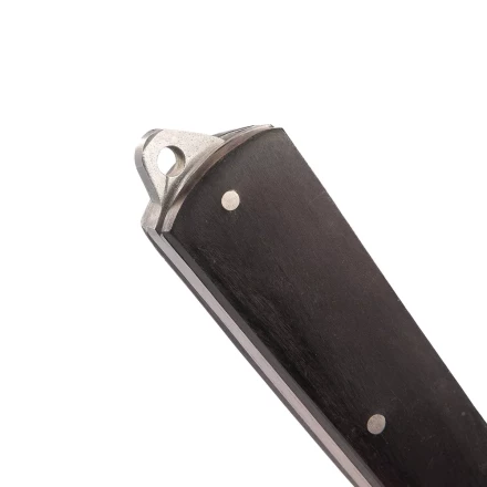 Нож электрика монтерский складной КВТ НМ-11 с изогнутым лезвием и дополнительной зоной для зачистки кабеля (102357) купить в Нижневартовске