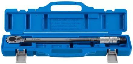 Ключ динамометрический ЗУБР "ЭКСПЕРТ", точность  +/- 4%, 1/2", 42 - 210 Нм 64094-210 купить в Нижневартовске