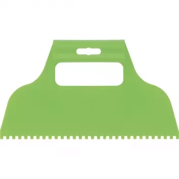 Шпатель для клея, пластмассовый, зубчатый 4х4 мм  СИБРТЕХ 86014 купить в Нижневартовске