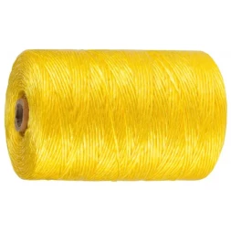 Шпагат ЗУБР многоцелевой полипропиленовый, желтый, d=1,8 мм, 110 м, 50 кгс, 1,2 ктекс 50037-110