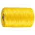Шпагат ЗУБР многоцелевой полипропиленовый, желтый, d=1,8 мм, 110 м, 50 кгс, 1,2 ктекс 50037-110 купить в Нижневартовске