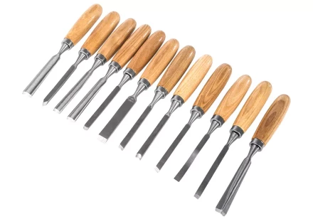 Набор стамесок STURM и резцов 12 шт, деревянная рукоятка купить в Нижневартовске