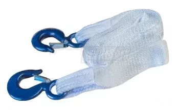 Ремень буксировочный 18т К. L=8.0 м 90 мм в 2 слоя с двумя Кч 3.2 т 320А купить в Нижневартовске