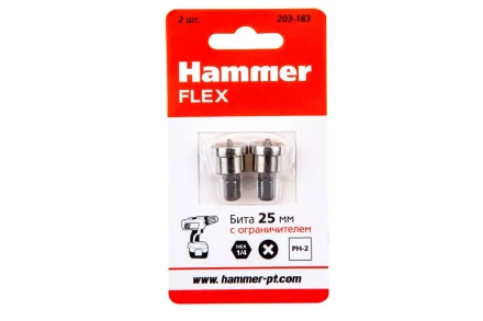 Бита HAMMER PH2 25мм (203-183) купить в Нижневартовске