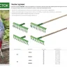 Грабли РОСТОК садовые с черенком, 14 прямых зубцов 421901-14 купить в Нижневартовске