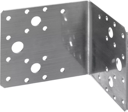 ЗУБР НКУ-2.0, 90 x 100 x 100 x 2 мм, нержавеющий крепежный уголок, Профессионал (310526-90) купить в Нижневартовске