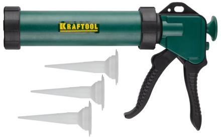 Пистолет для герметика KRAFTOOL &quot;KraftSeal&quot; 06677, закрытый, 320мл 06677_z01 купить в Нижневартовске